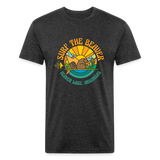 SURF THE BEAVER T-Shirt - heather black