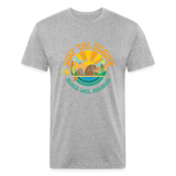 SURF THE BEAVER T-Shirt - heather gray