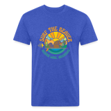 SURF THE BEAVER T-Shirt - heather royal