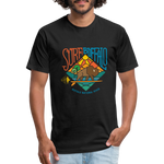 SURF THE BUFFALO T-Shirt - black