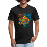 SURF THE BUFFALO T-Shirt - black