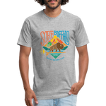 SURF THE BUFFALO T-Shirt - heather gray